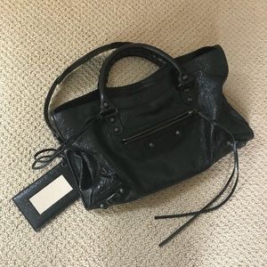 Balenciaga Classic Black City Bag